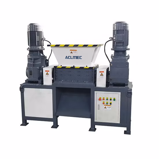 Triturador de pneus de caminhão de lixo/triturador de borracha/máquina trituradora de pneus antigos para venda