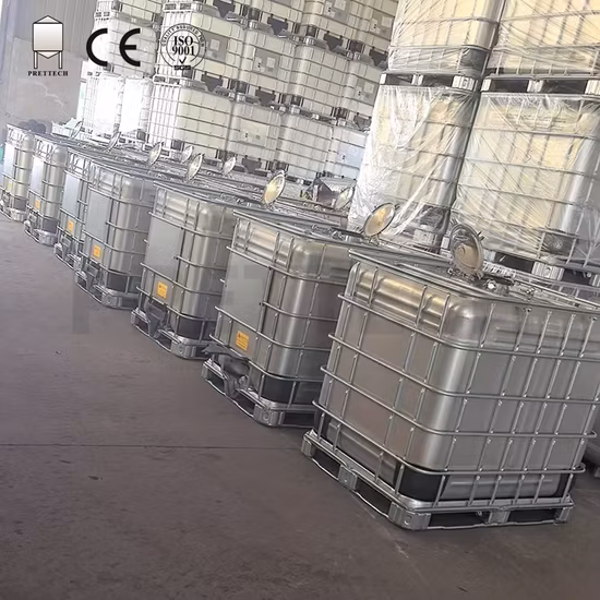 Tanque IBC 1000L em pó grau alimentício IBC tanque de armazenamento bolsa empilhável