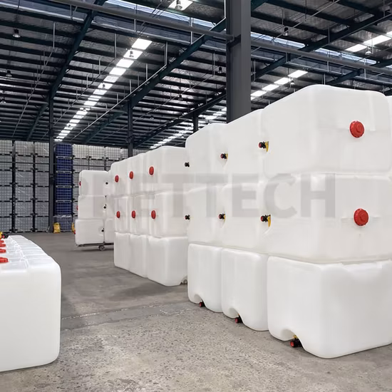 Tanques de armazenamento de plástico de fábrica em aço inoxidável 304 IBC