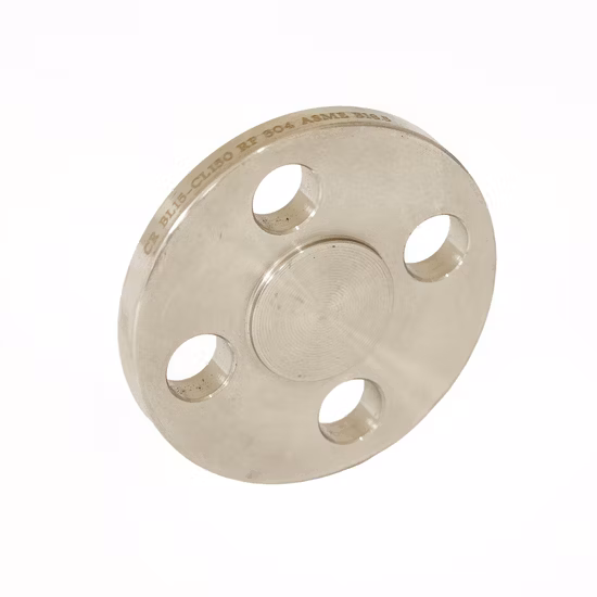 B16.9 JIS B2311 DIN2605 flange de aço inoxidável flange cego forjado flange para óculos